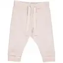 Pantaloni de trening roz deschis pentru bebeluși