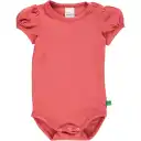 Body cu mânecă scurtă cranberry