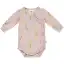 Body tip kimono Mini Me – rose moon, din bumbac organic