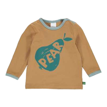 Bluză bej PEAR pentru bebeluși și copii