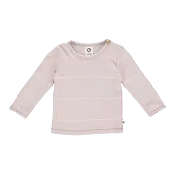 Bluză moale roz cu dungi pentru bebeluși și copii