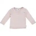 Bluză moale roz cu dungi pentru bebeluși și copii