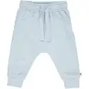 Pantaloni bleu cu buzunare aparente