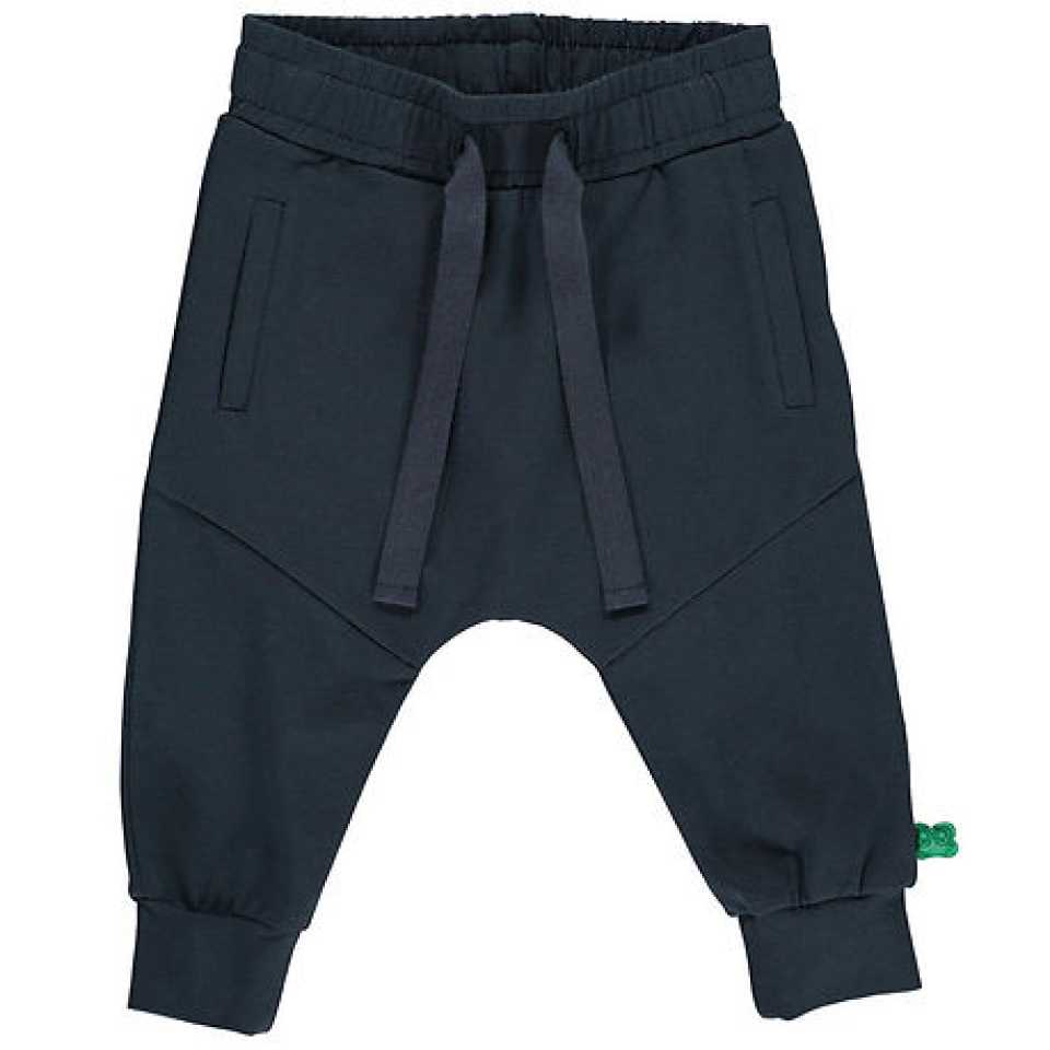 Pantaloni Alfa bleumarin, cu buzunare pentru bebeluși