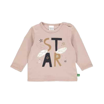 Bluză roz STAR pentru bebeluși și copii