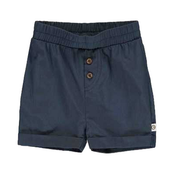 Pantaloni scurți bleumarin, din poplin pentru băieți
