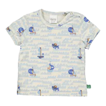 Tricou cu imprimeu pirați pentru bebeluși