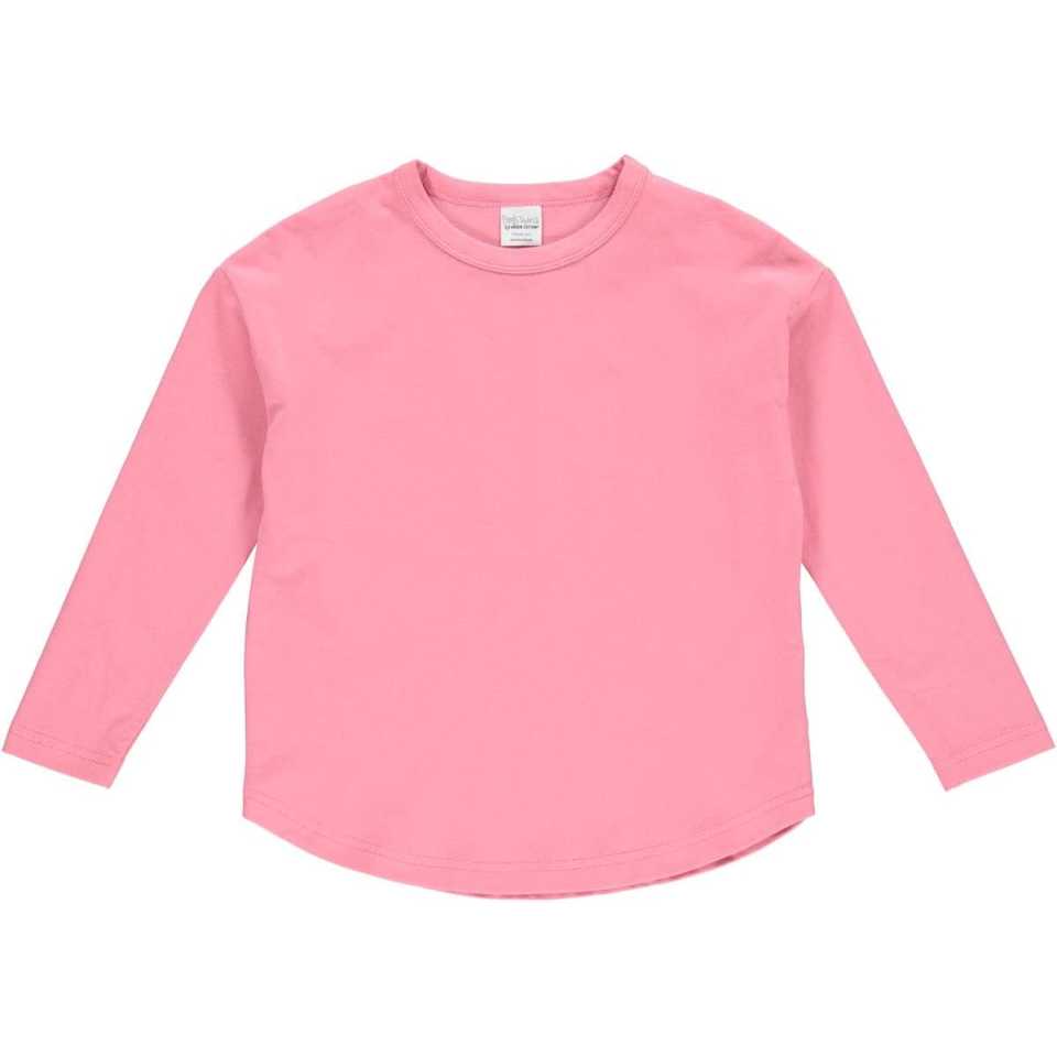 Bluză oversize roz pentru copii