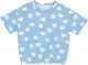 Tricou bleu cu imprimeu nori pentru fete