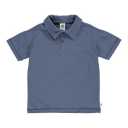 Tricou polo indigo pentru copii