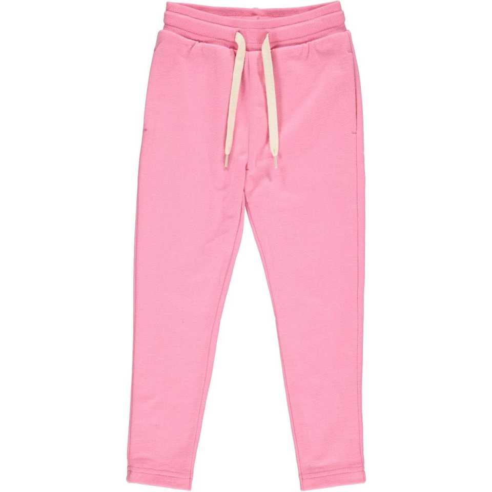 Pantaloni de trening roz slim fit