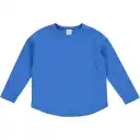 Bluză oversize albastră pentru copii