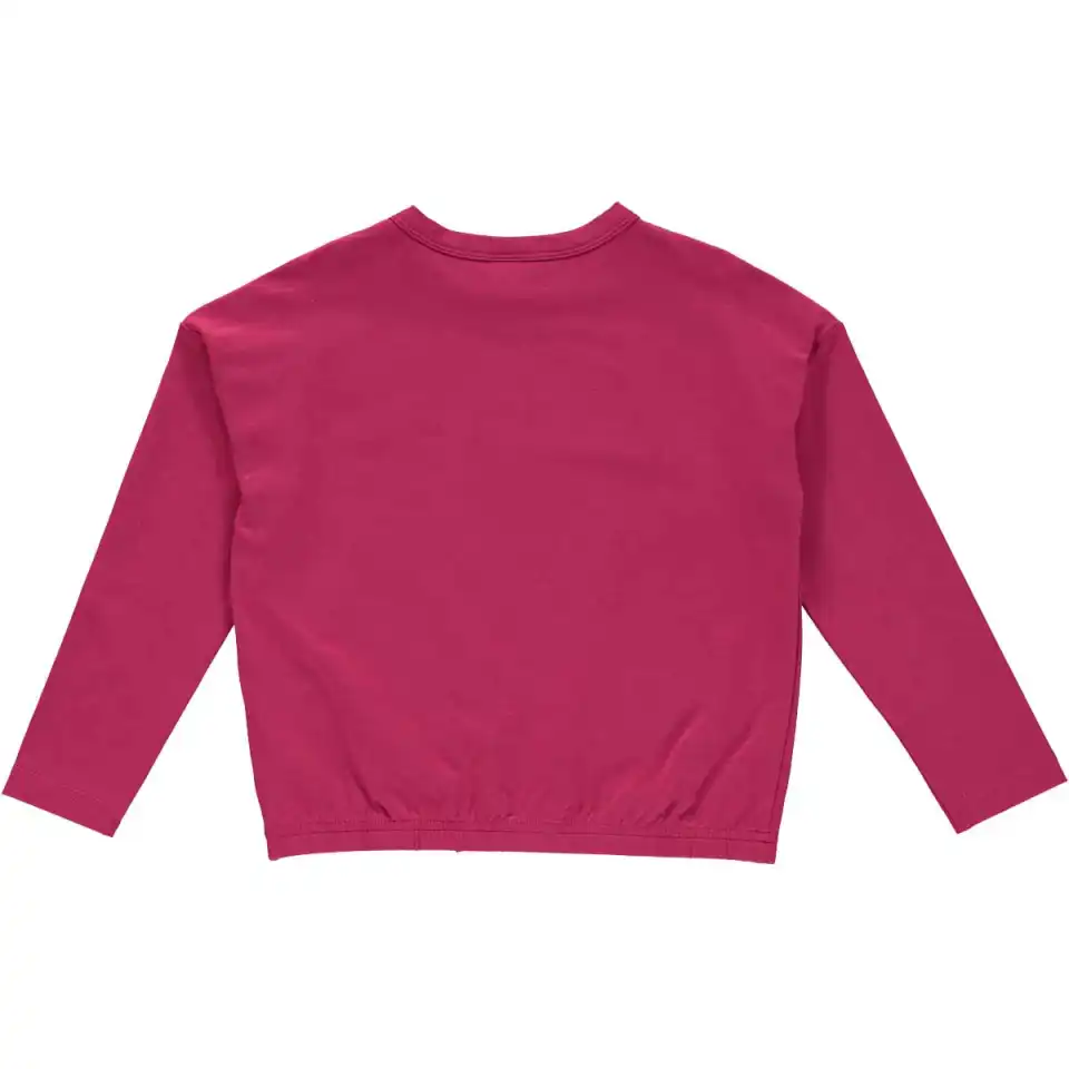 Bluză oversize plum