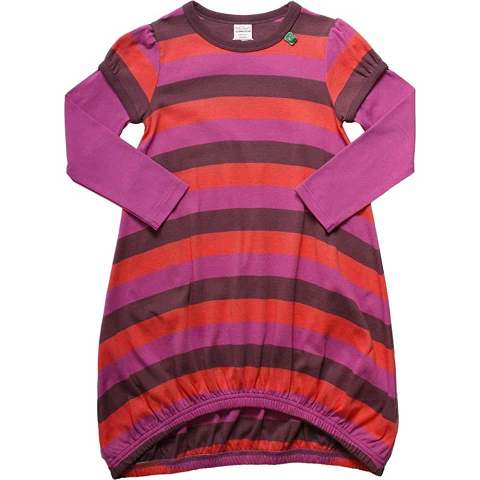 Rochie cu dungi late mov