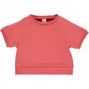 Tricou roz din bumbac