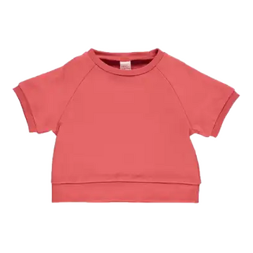 Tricou roz din bumbac