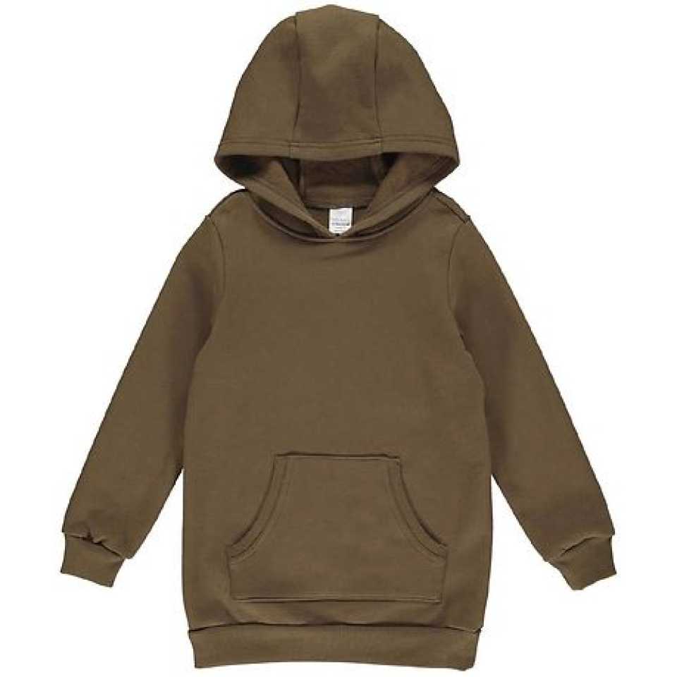 Rochie hanorac maro pentru fete