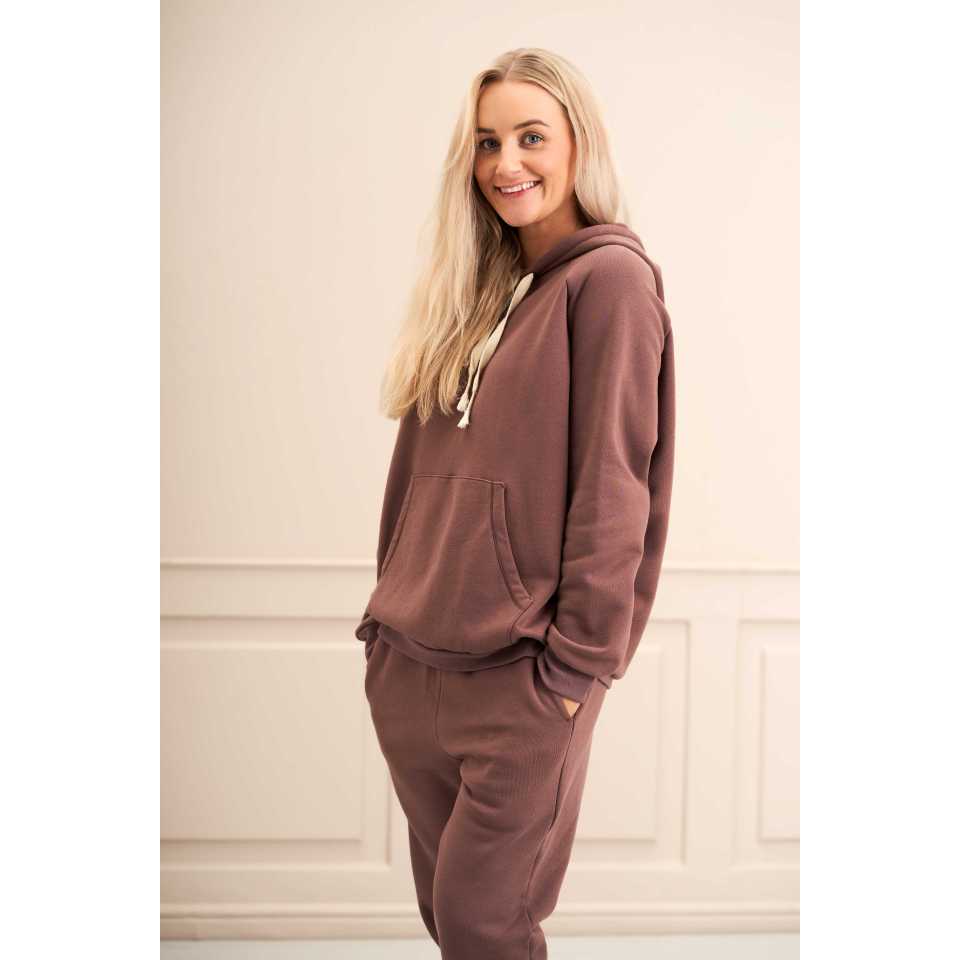 Hoodie mov maro de damă