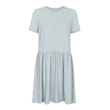 Rochie bleu cu imprimeu floral