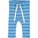 Pantaloni Alfa cu dungi albastre