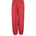 Pantaloni de ploaie și vânt cranberry pentru copii