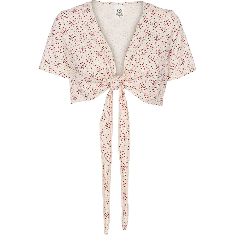 Bolero cu print inimioare