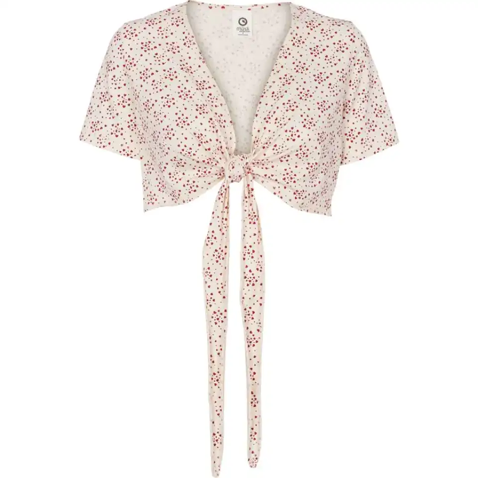 Bolero cu print inimioare