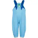 Pantaloni tip salopetă de ploaie și vânt bleu pentru copii