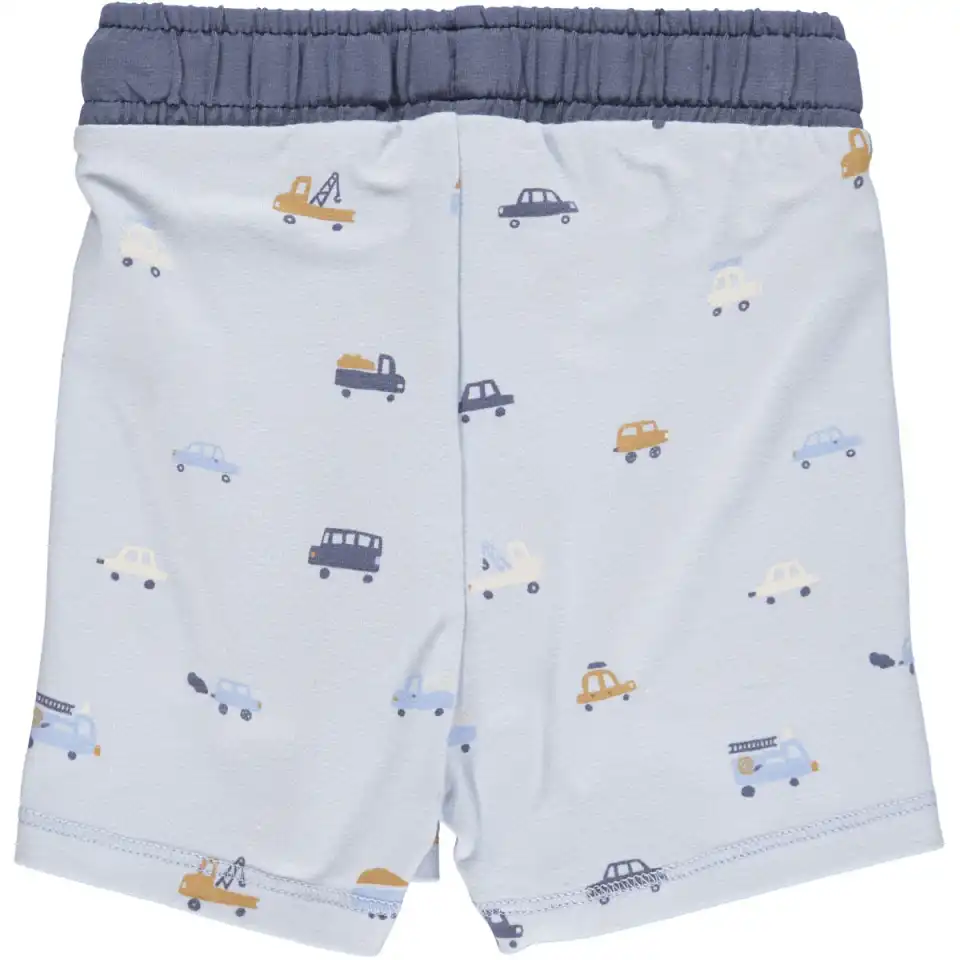 Pantaloni scurți cu imprimeu mașinuțe