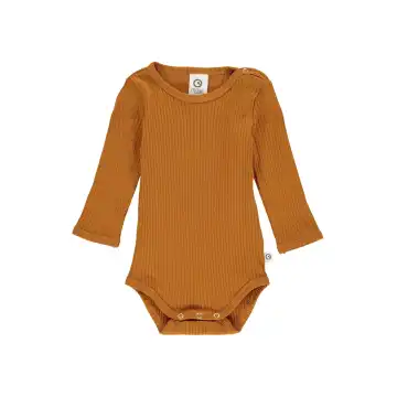 Body Cozy rib bej pentru bebeluși