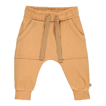 Pantaloni Cozy me bej cu buzunar mare pentru bebeluși