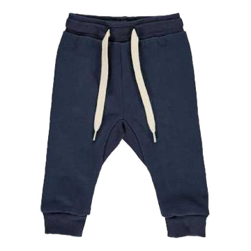 Pantaloni de trening bleumarin pentru bebeluși