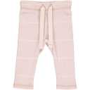 Pantaloni cu dungi roz pentru bebeluși