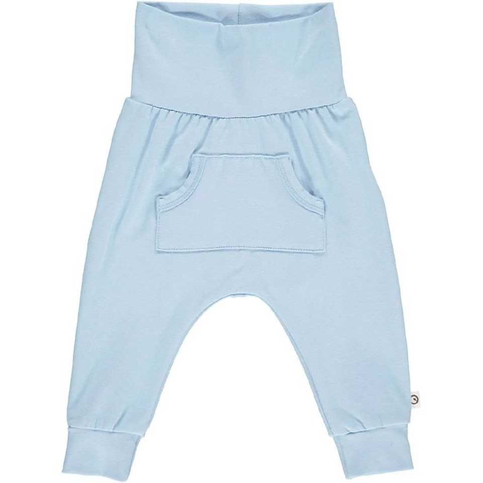 Pantaloni bleu Cozy me cu buzunare pentru bebeluși