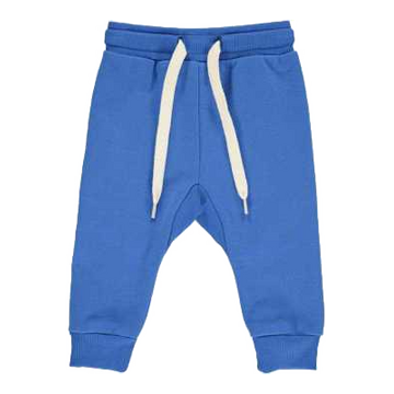 Pantaloni de trening albastru intens pentru bebeluși