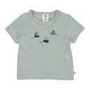 Tricou cu mânecă scurtă Waffle pentru bebeluși