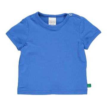 Tricou cu mânecă scurtă Alfa, albastru, pentru bebeluși