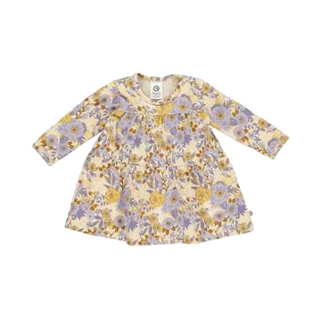 Rochie cu mânecă lungă Cardamine pentru bebeluși