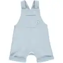 Salopetă scurtă bleu pentru bebeluși