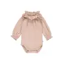 Body cu volane Cozy me cu mânecă lungă pentru bebeluși