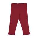 Colanți 3/4 pointelle roșii