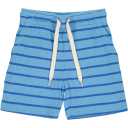 Pantaloni scurți bleu cu dungi și buzunare Alfa