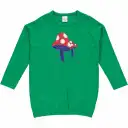 Rochie cu mânecă lungă și imprimeu Mushroom