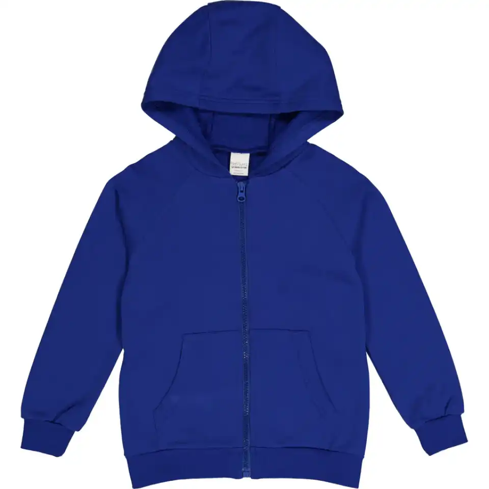 Hanorac albastru, cu fermoar pentru copii