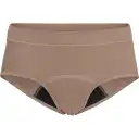 Chiloți menstruali tip hipster din bumbac organic, maro