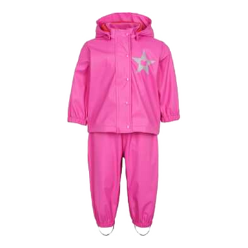 Set de ploaie fucsia pentru bebeluși și copii