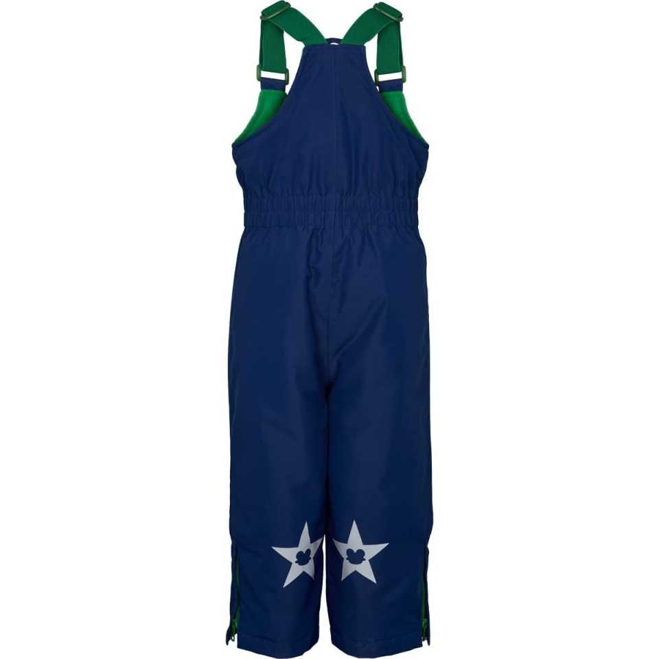 Pantaloni albaștri de schi și zăpadă pentru bebe și copii