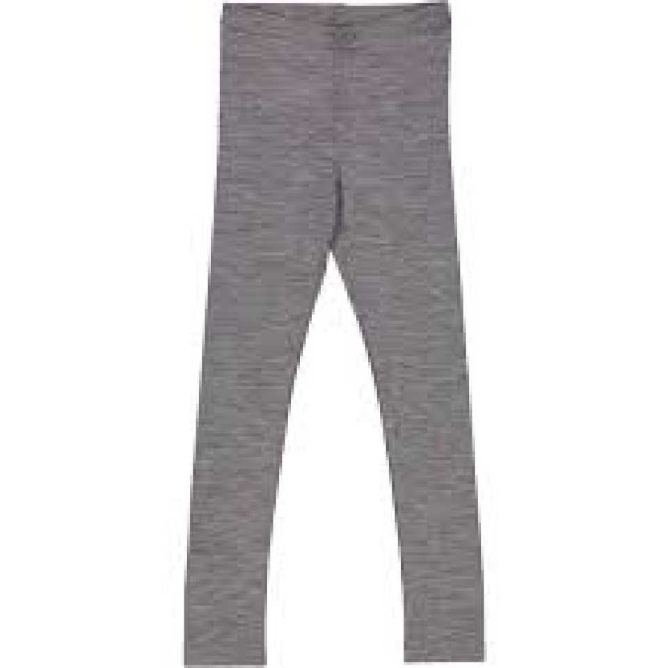 Colanți gri închis din lână merinos