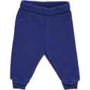 Pantaloni albaștri din lână fleece