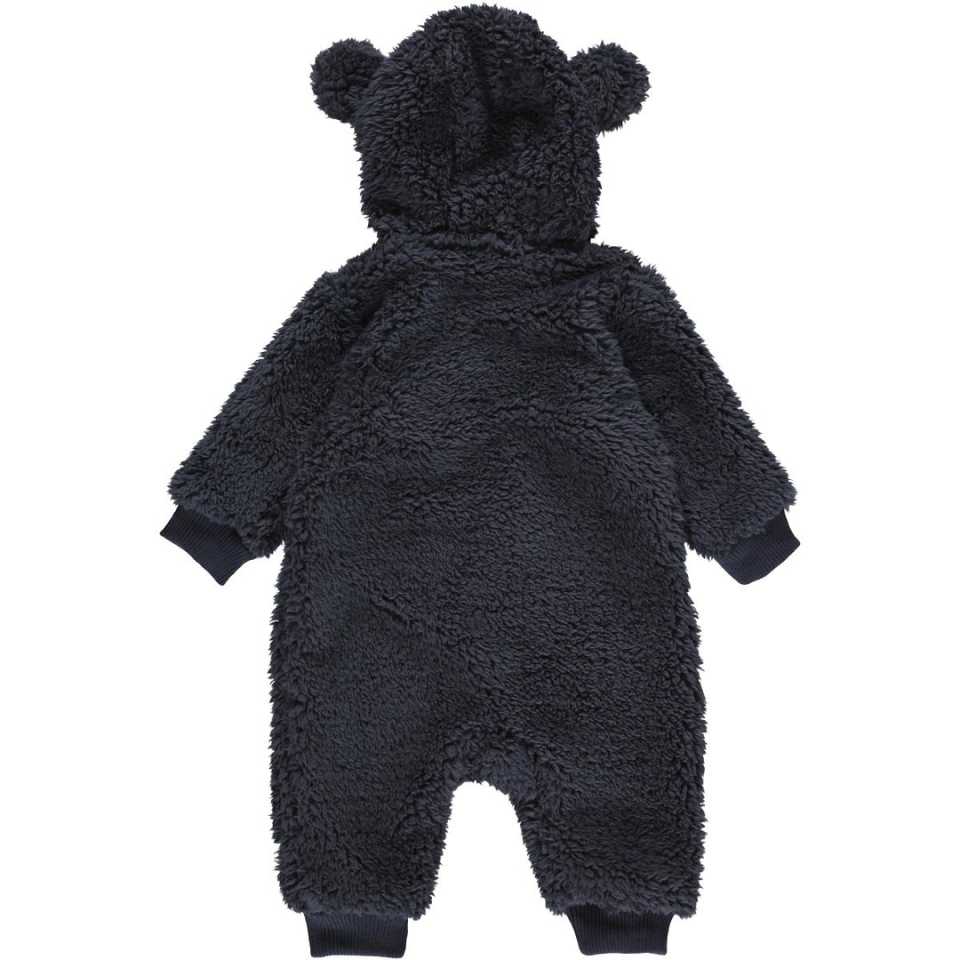 Salopetă bleumarin din fleece